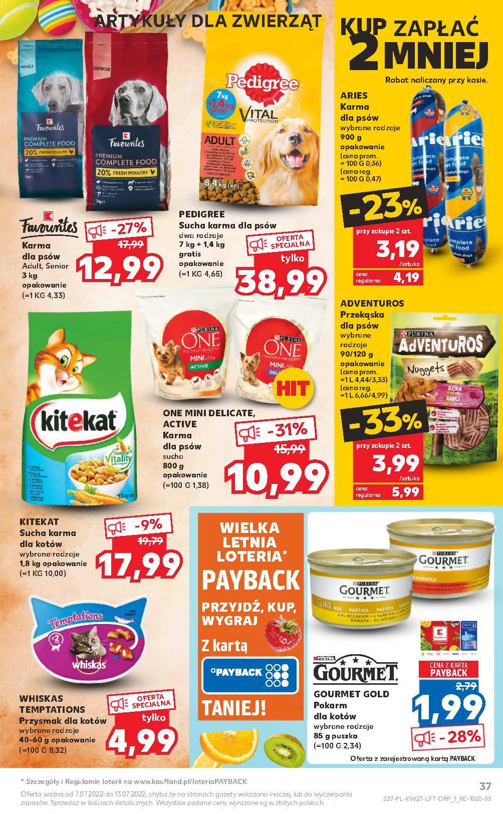 Gazetka promocyjna Kaufland do 13/07/2022 str.37