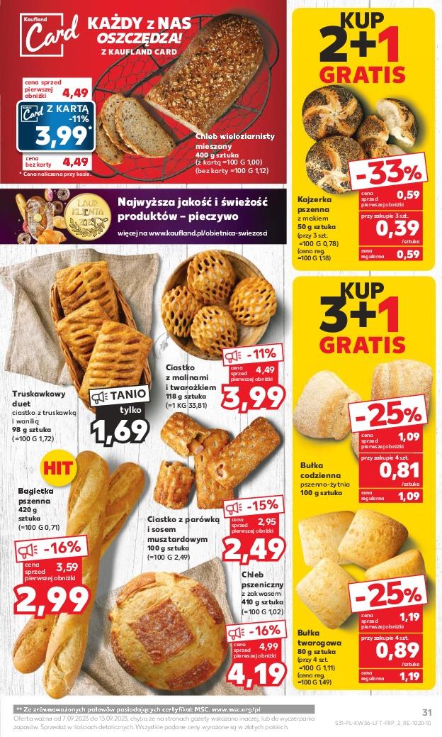 Gazetka promocyjna Kaufland do 13/09/2023 str.31