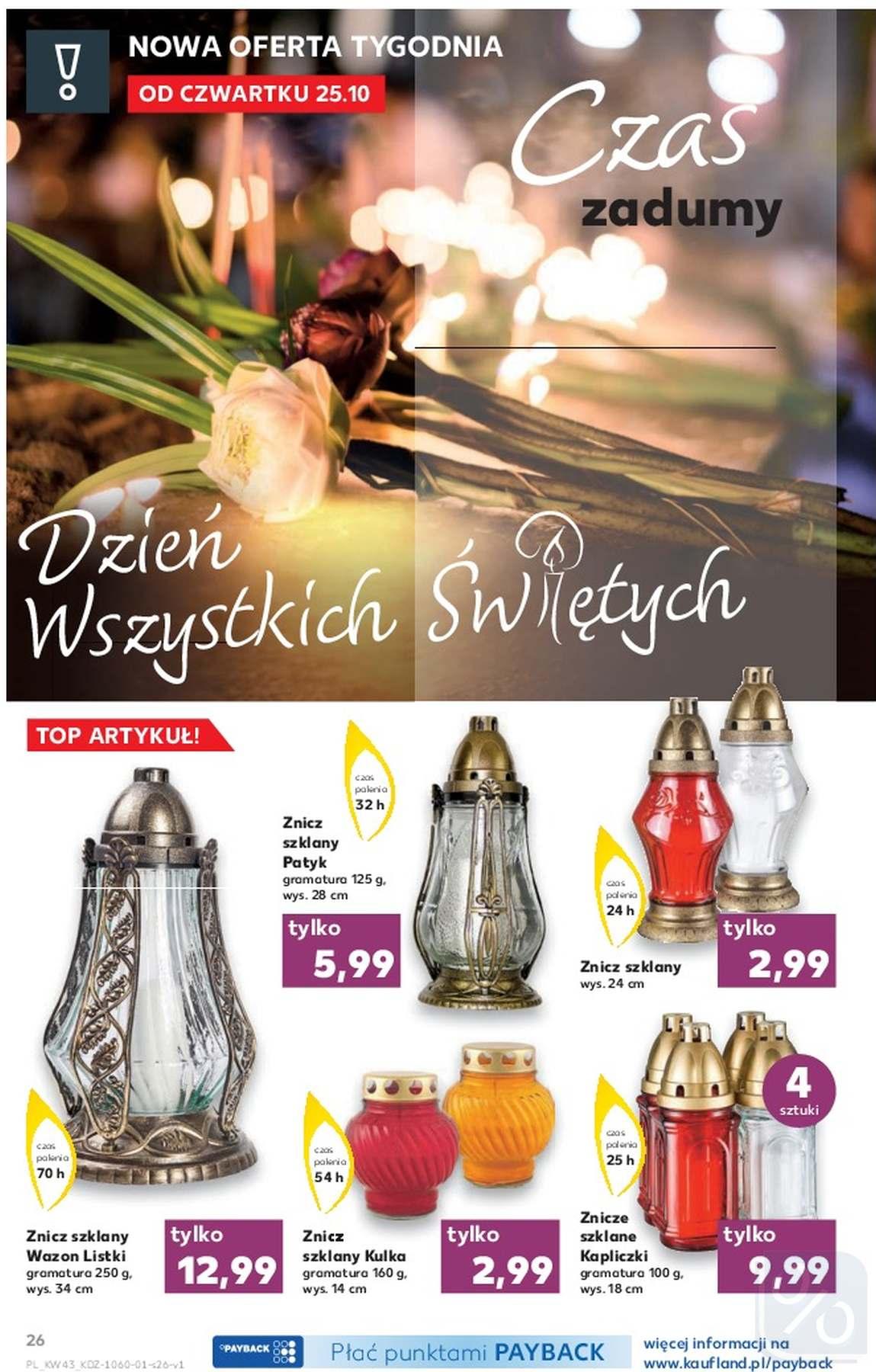 Gazetka promocyjna Kaufland do 31/10/2018 str.26