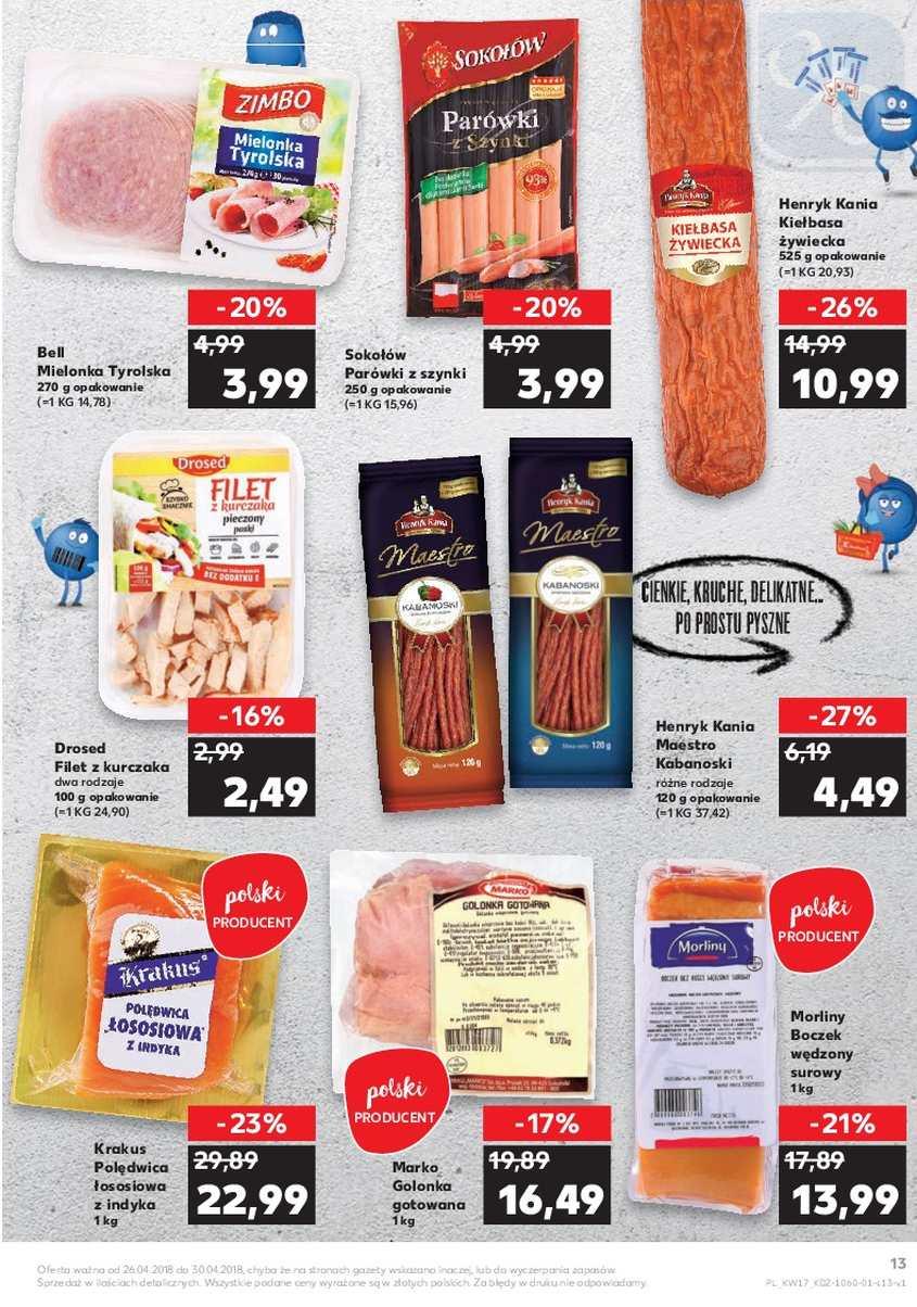 Gazetka promocyjna Kaufland do 02/05/2018 str.13