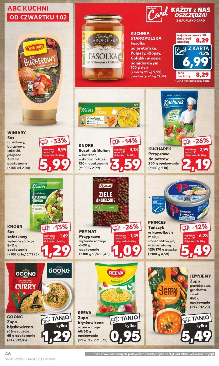 Gazetka promocyjna Kaufland do 07/02/2024 str.46