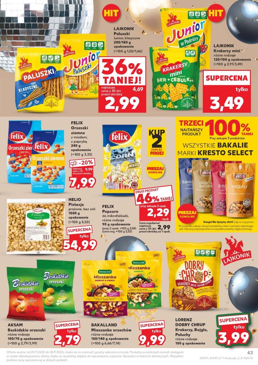 Gazetka promocyjna Kaufland do 26/11/2025 str.43
