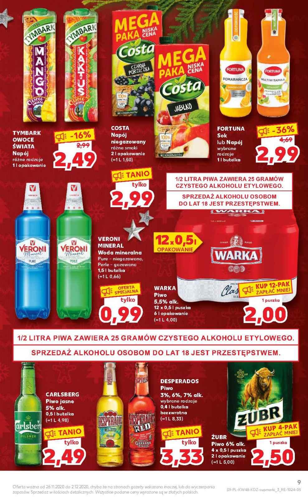 Gazetka promocyjna Kaufland do 02/12/2020 str.9