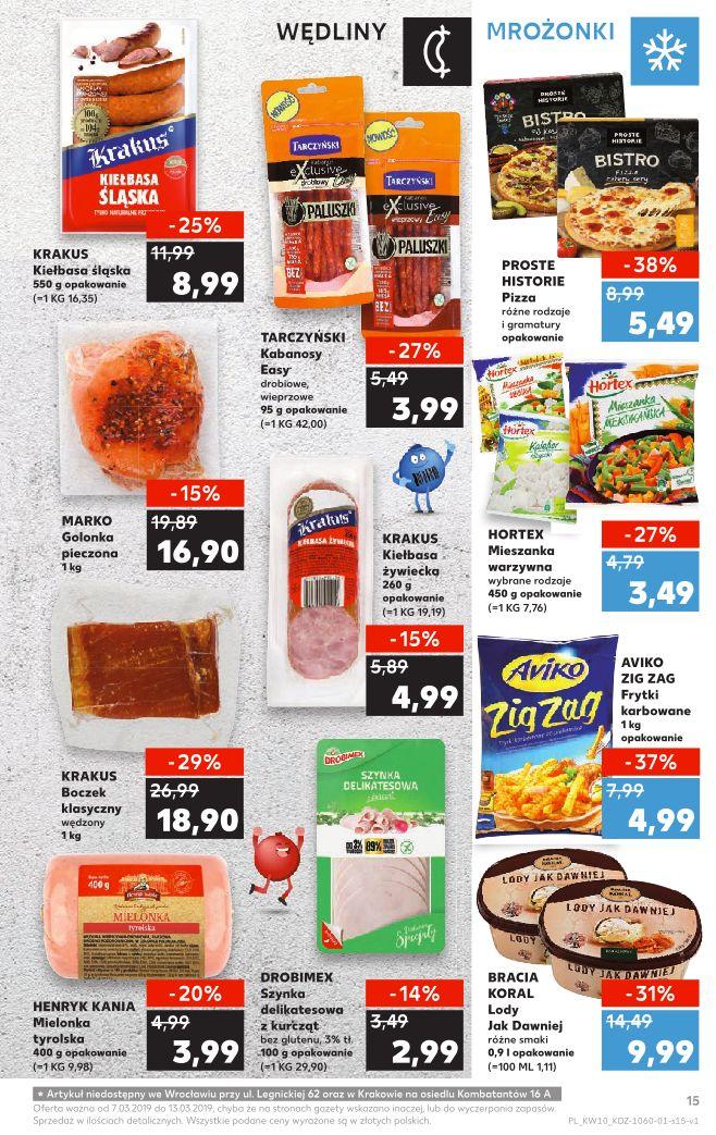 Gazetka promocyjna Kaufland do 13/03/2019 str.15