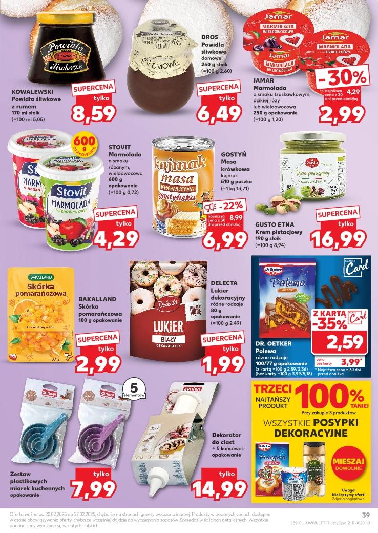 Gazetka promocyjna Kaufland do 26/02/2025 str.39