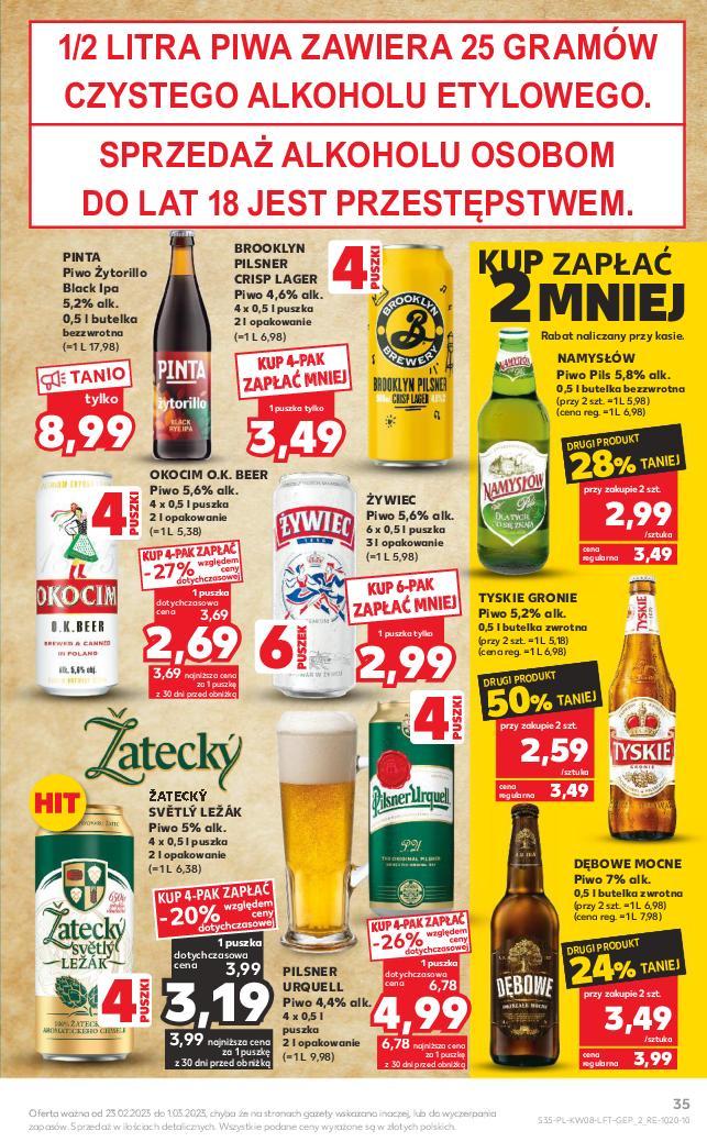 Gazetka promocyjna Kaufland do 01/03/2023 str.35