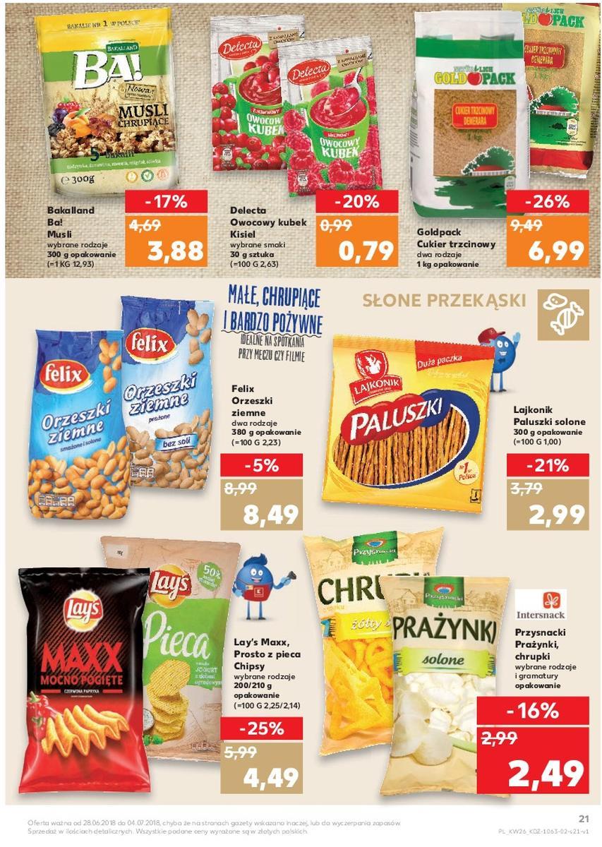 Gazetka promocyjna Kaufland do 04/07/2018 str.21