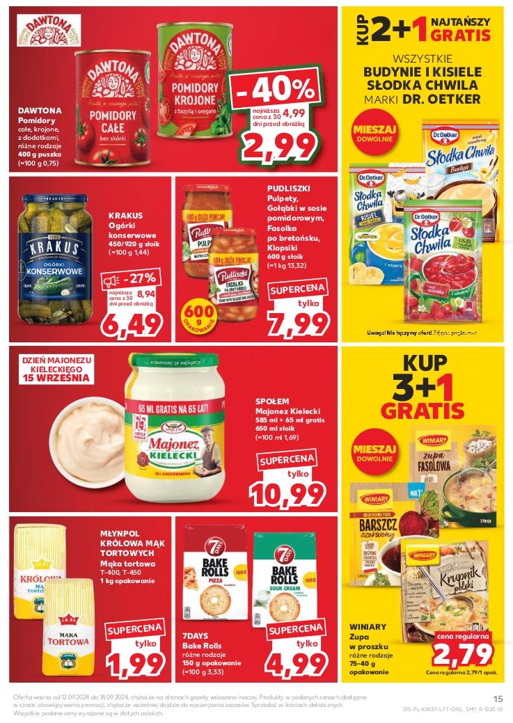 Gazetka promocyjna Kaufland do 18/09/2024 str.15