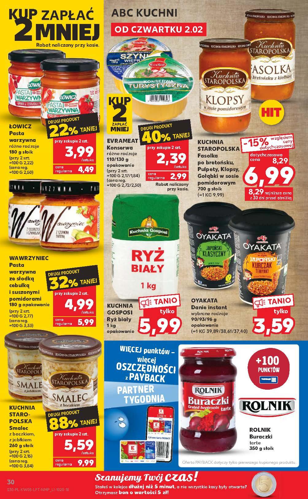 Gazetka promocyjna Kaufland do 08/02/2023 str.30