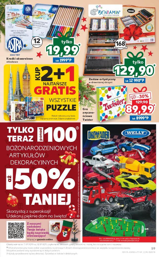 Gazetka promocyjna Kaufland do 20/12/2022 str.59