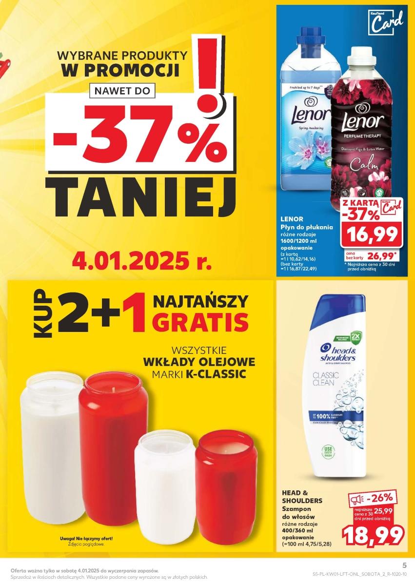 Gazetka promocyjna Kaufland do 08/01/2025 str.5