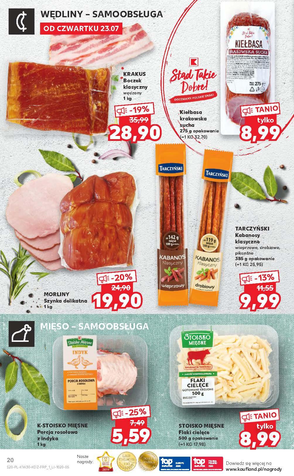 Gazetka promocyjna Kaufland do 29/07/2020 str.20