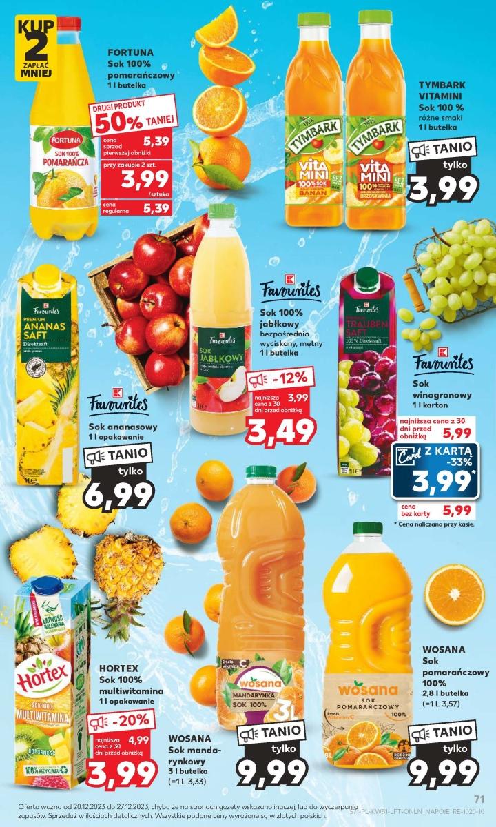 Gazetka promocyjna Kaufland do 27/12/2023 str.71