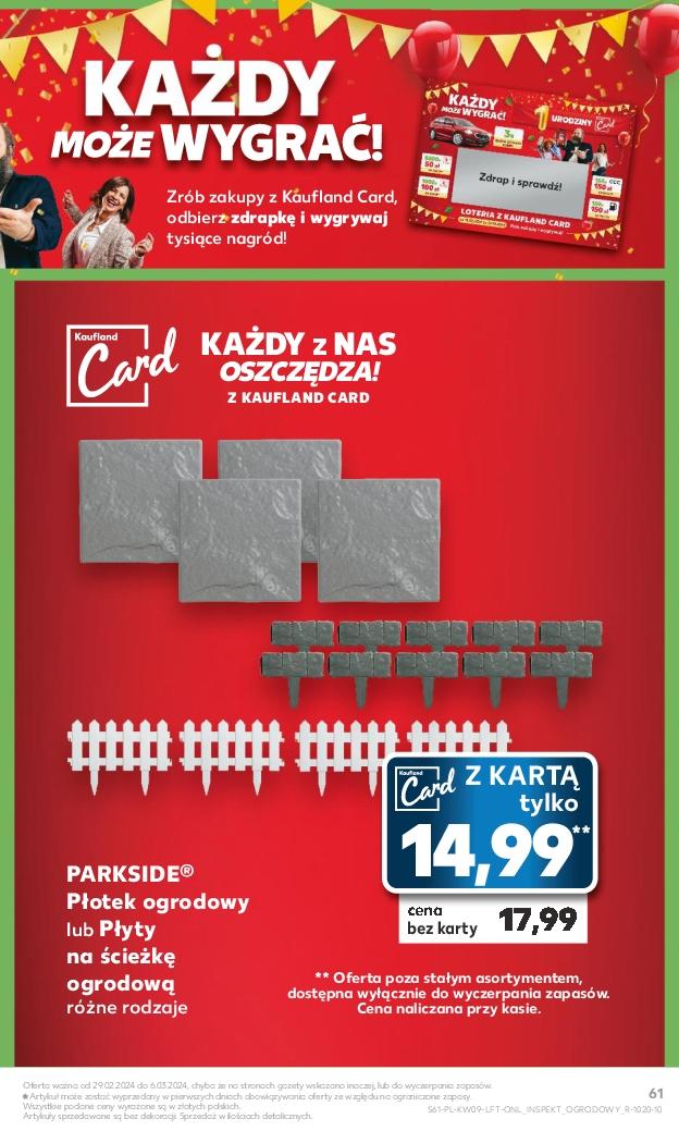 Gazetka promocyjna Kaufland do 06/03/2024 str.61