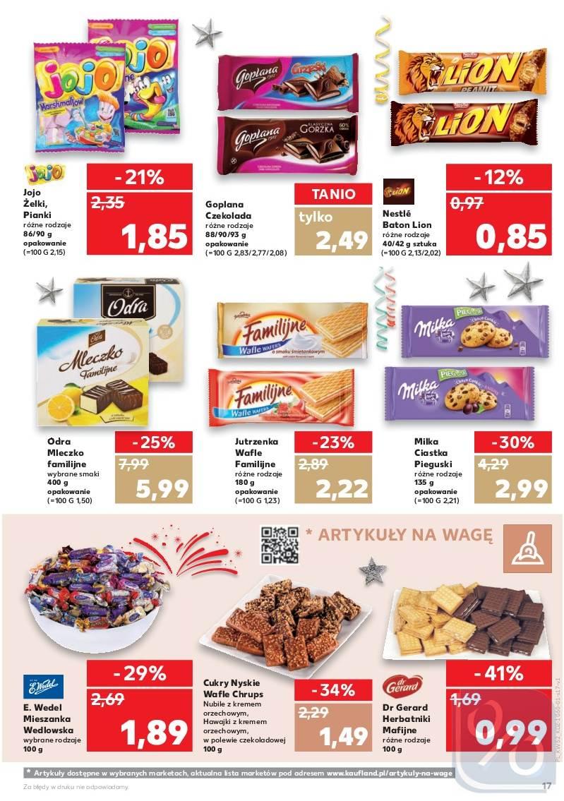 Gazetka promocyjna Kaufland do 03/01/2018 str.17