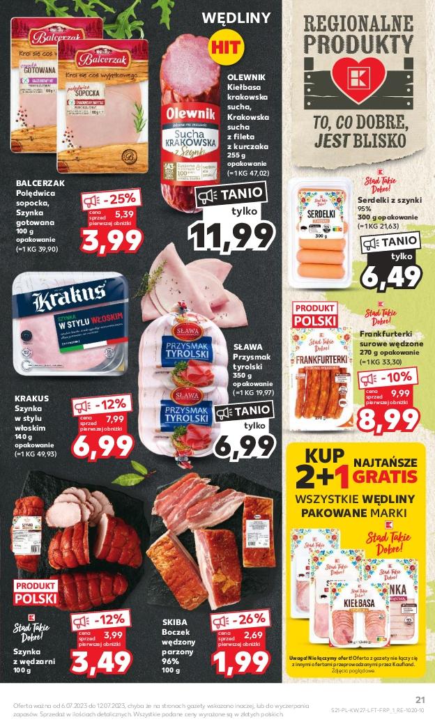 Gazetka promocyjna Kaufland do 12/07/2023 str.21