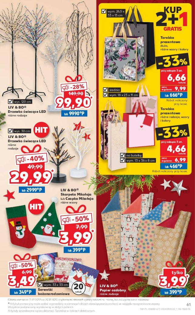 Gazetka promocyjna Kaufland do 20/12/2022 str.61