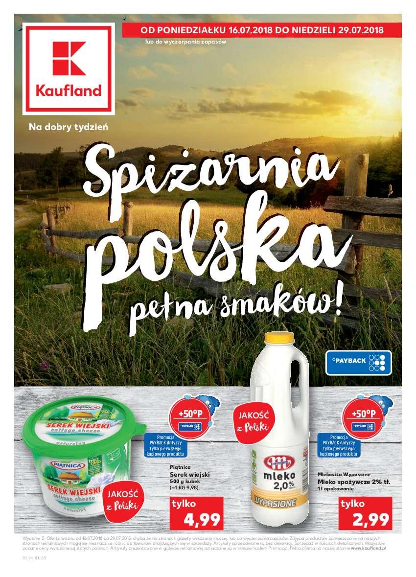 Gazetka promocyjna Kaufland do 29/07/2018 str.1