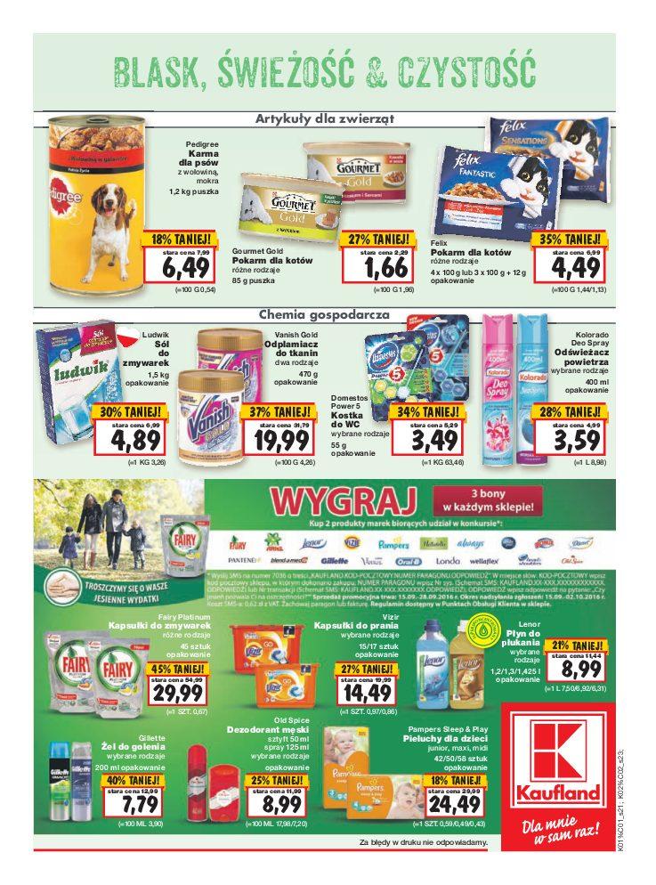 Gazetka promocyjna Kaufland do 21/09/2016 str.23