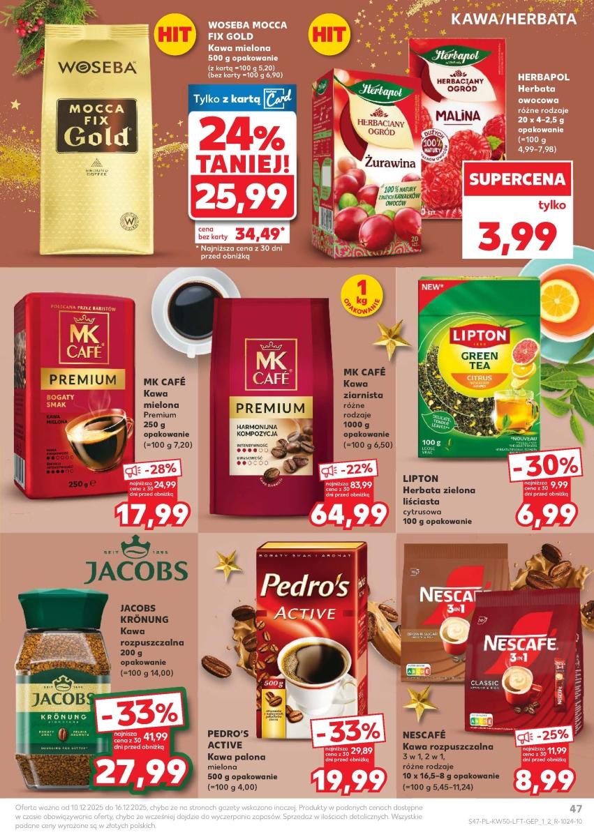 Gazetka promocyjna Kaufland do 16/12/2025 str.47