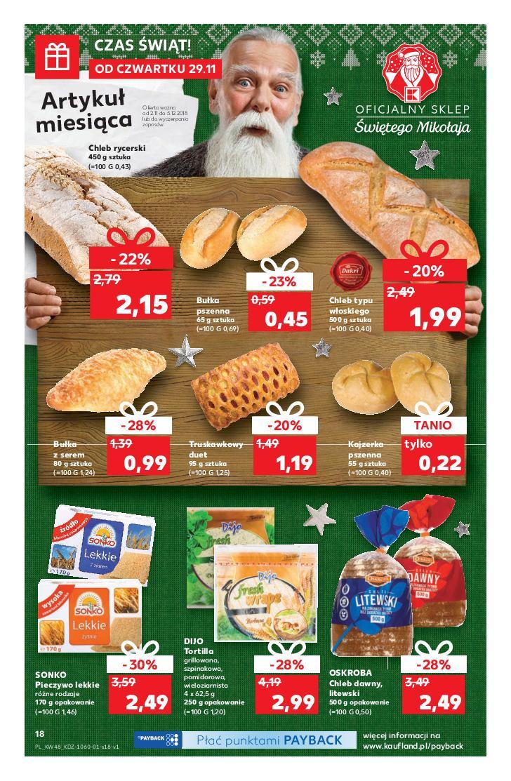 Gazetka promocyjna Kaufland do 05/12/2018 str.18