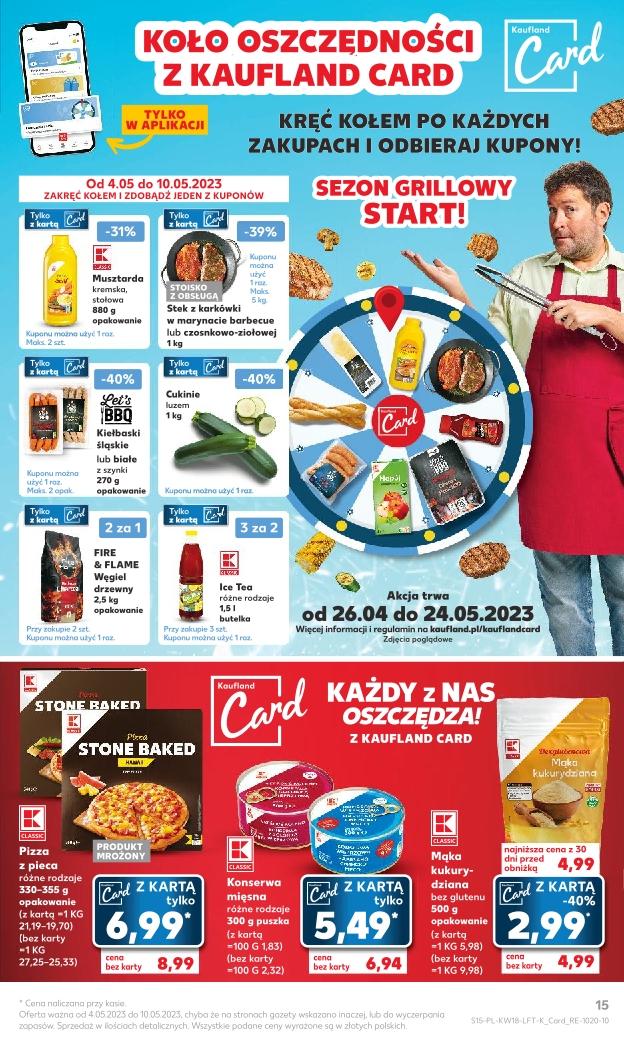 Gazetka promocyjna Kaufland do 10/05/2023 str.15