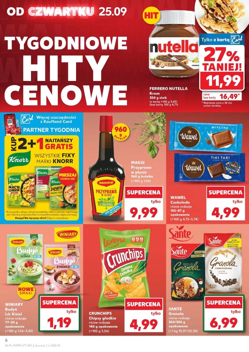 Gazetka promocyjna Kaufland do 01/10/2025 str.6