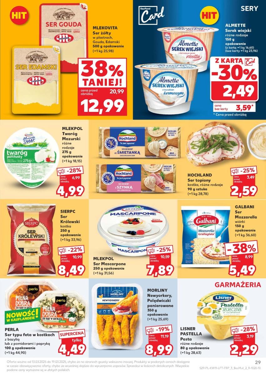 Gazetka promocyjna Kaufland do 19/03/2025 str.29