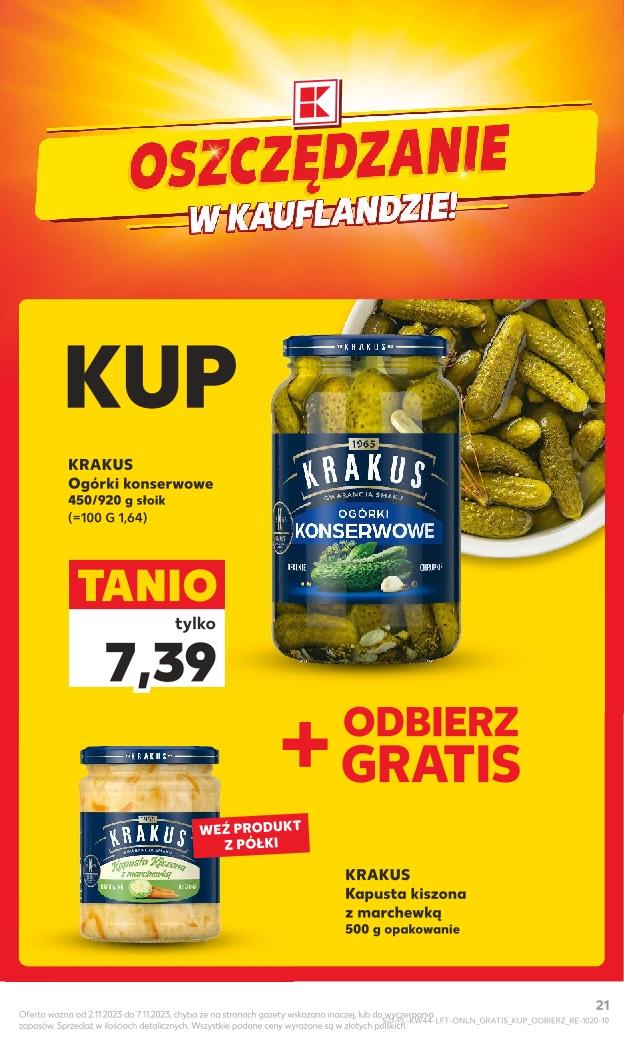 Gazetka promocyjna Kaufland do 07/11/2023 str.21