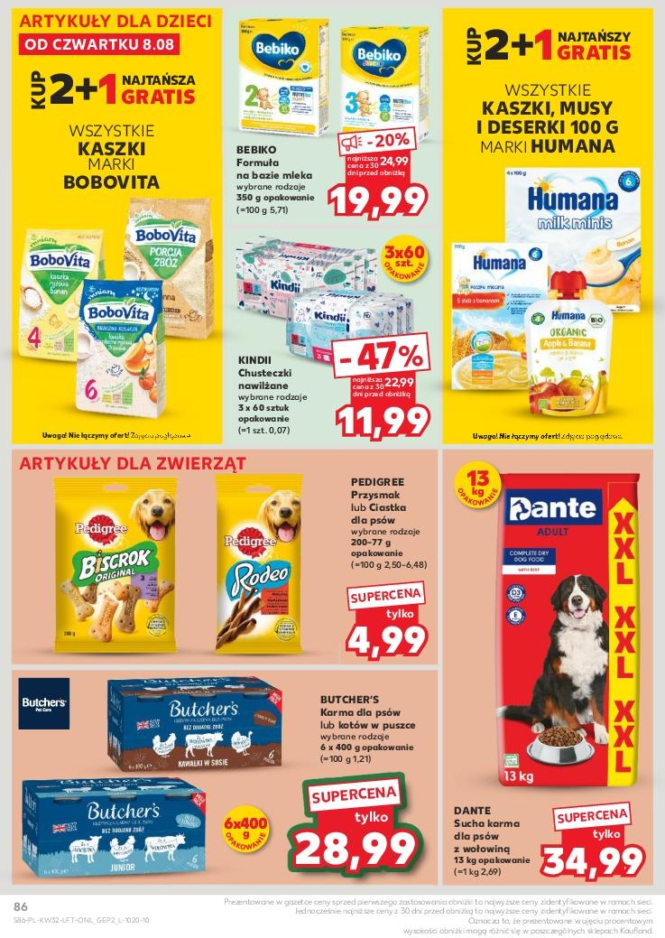 Gazetka promocyjna Kaufland do 13/08/2024 str.86