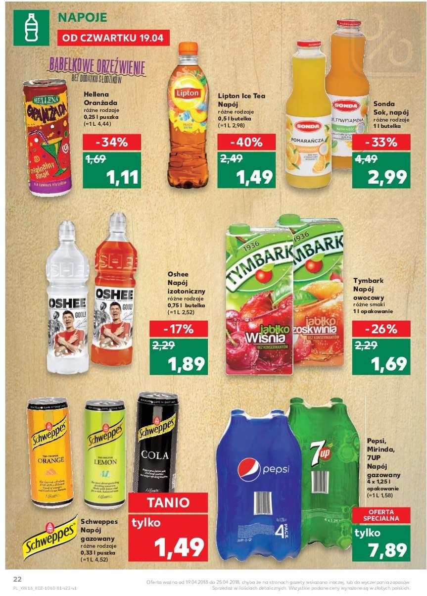 Gazetka promocyjna Kaufland do 25/04/2018 str.22