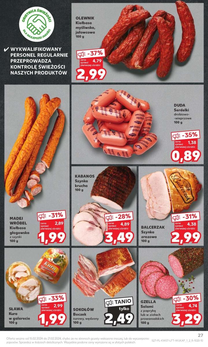 Gazetka promocyjna Kaufland do 21/02/2024 str.27