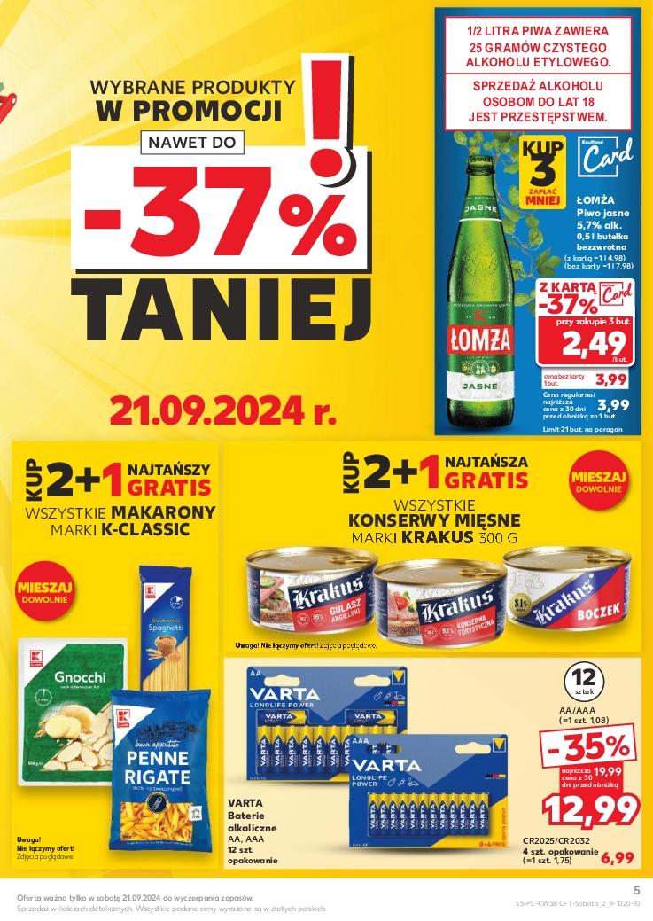 Gazetka promocyjna Kaufland do 25/09/2024 str.5