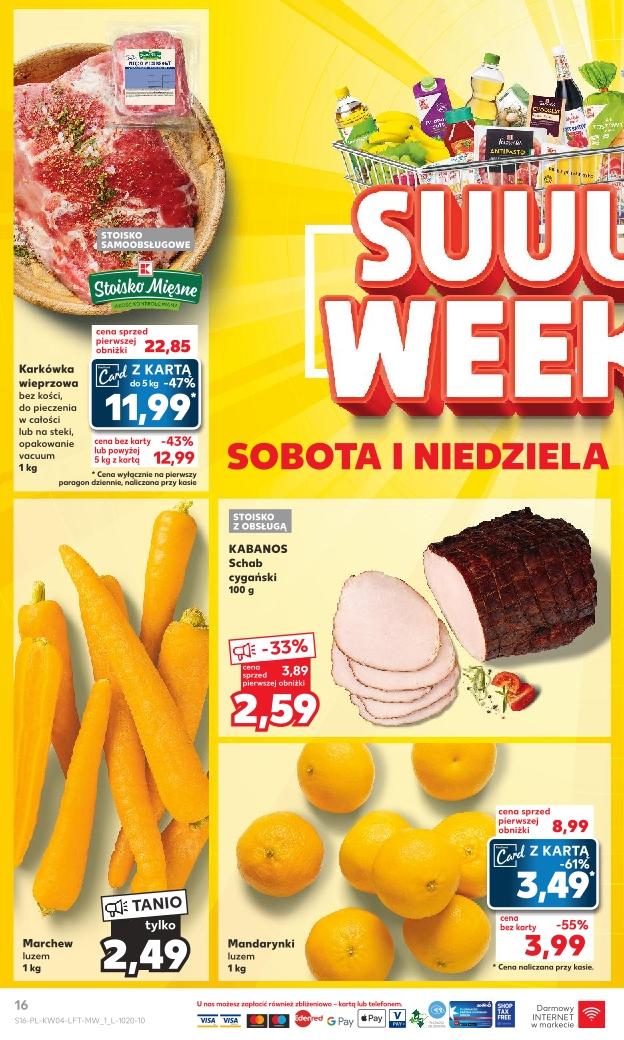 Gazetka promocyjna Kaufland do 31/01/2024 str.16