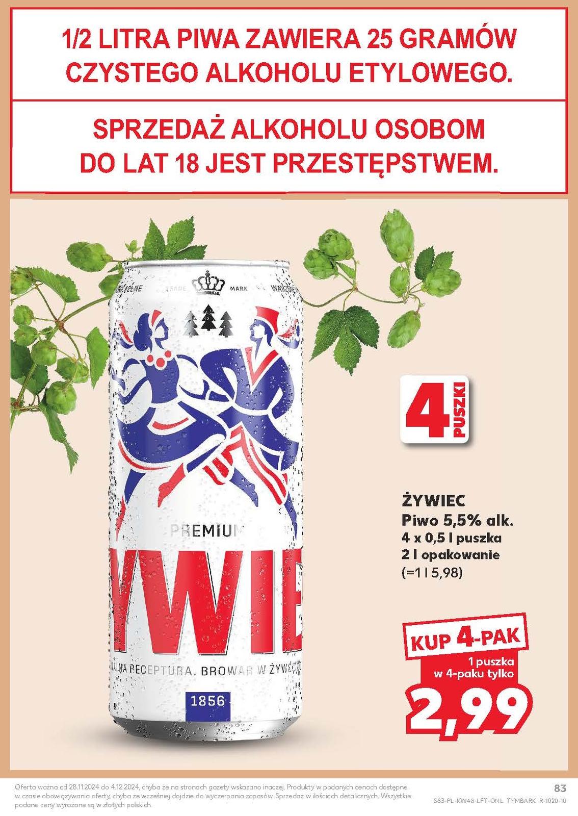 Gazetka promocyjna Kaufland do 04/12/2024 str.83