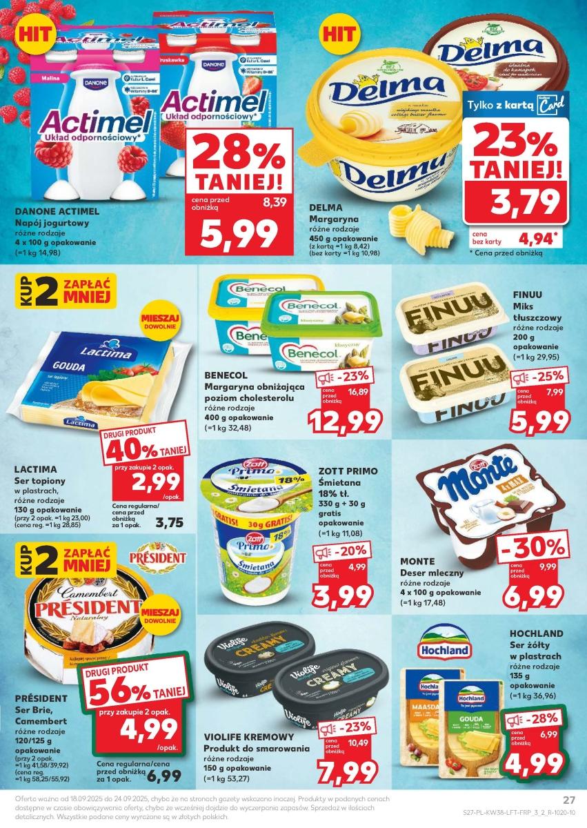 Gazetka promocyjna Kaufland do 24/09/2025 str.27