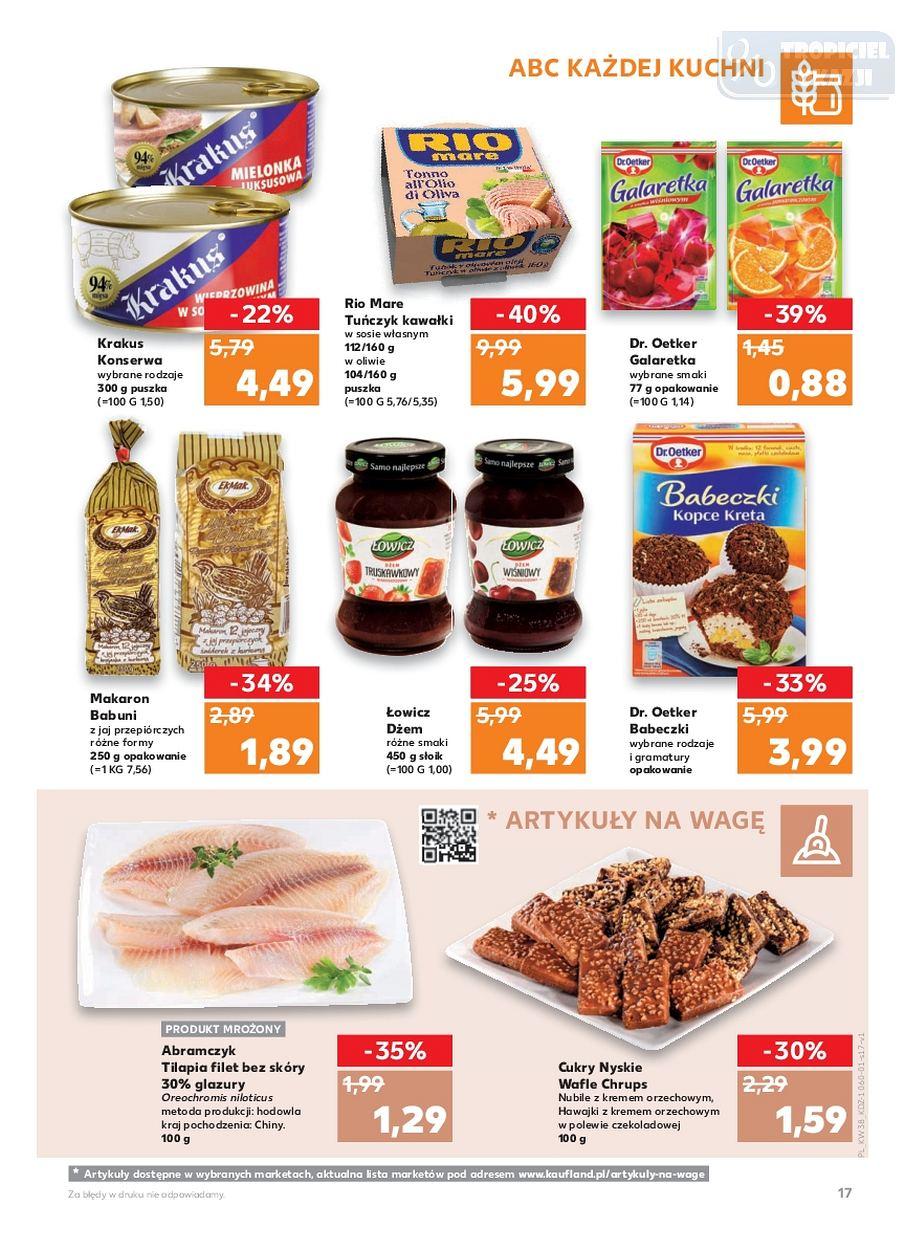 Gazetka promocyjna Kaufland do 27/09/2017 str.17