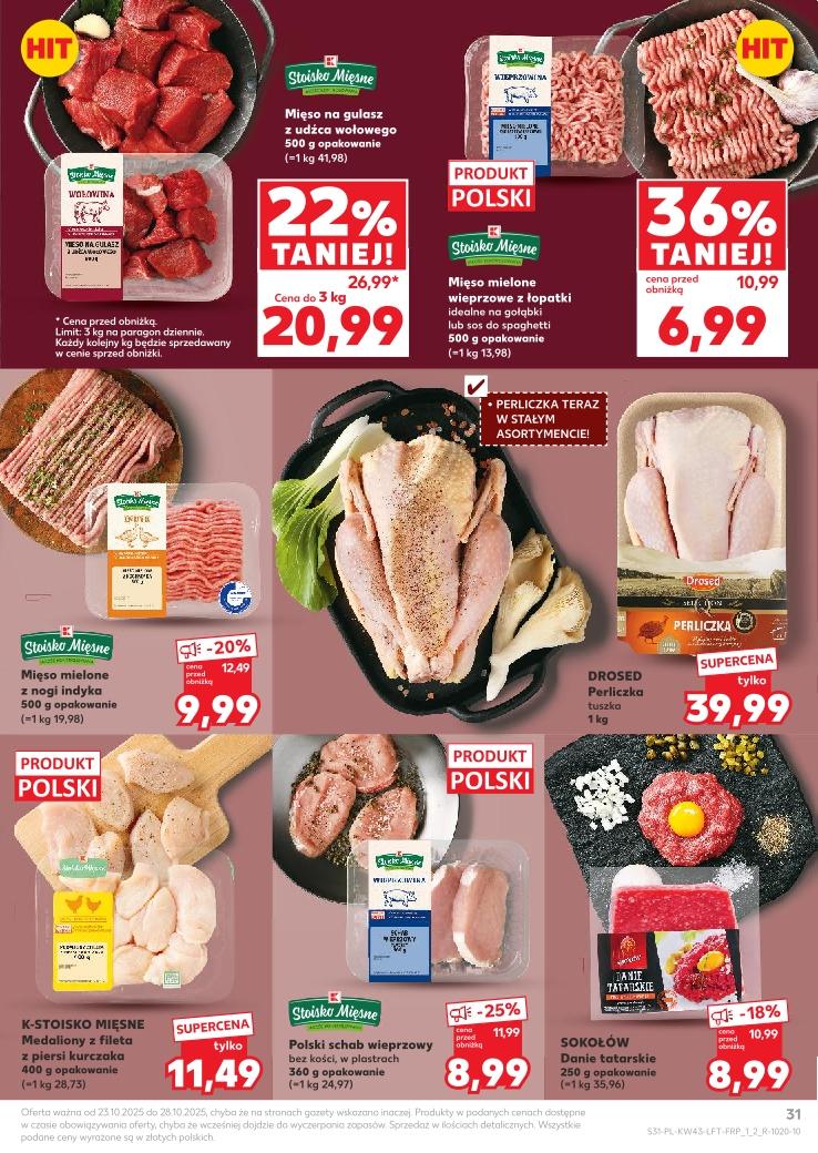 Gazetka promocyjna Kaufland do 29/10/2025 str.31
