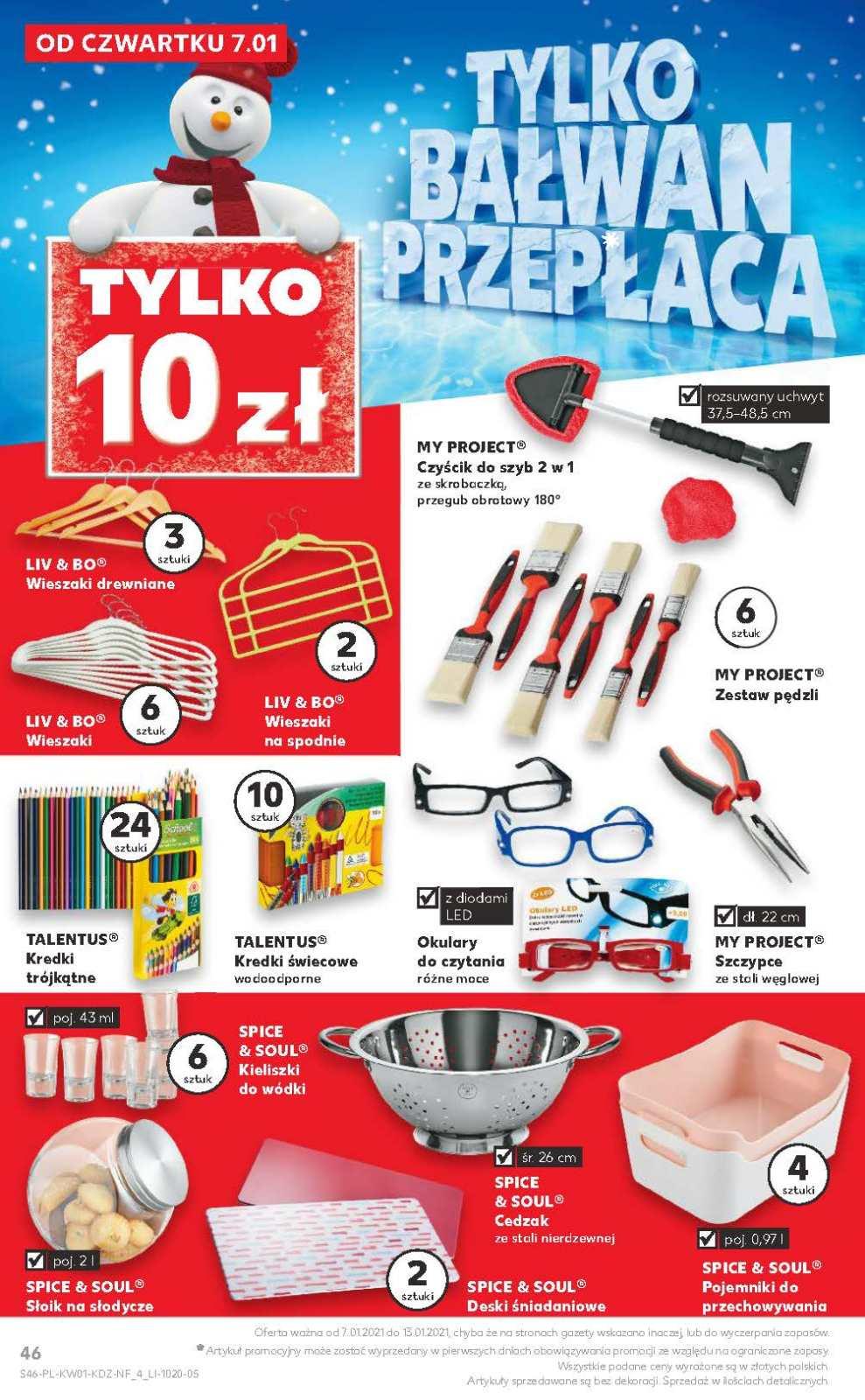 Gazetka promocyjna Kaufland do 13/01/2021 str.46