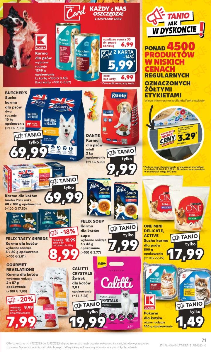 Gazetka promocyjna Kaufland do 13/12/2023 str.71