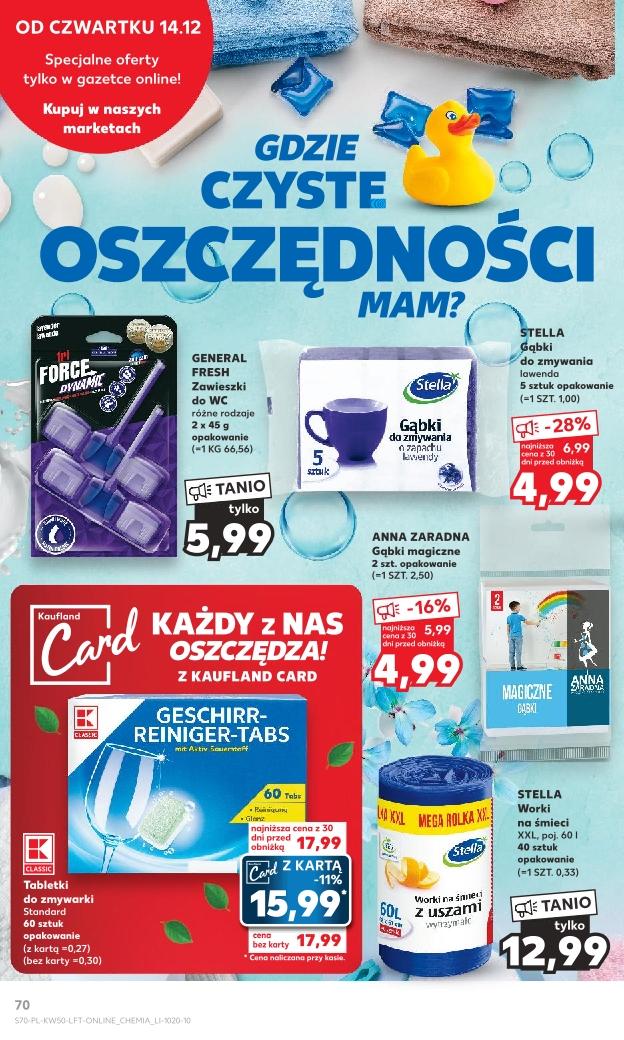 Gazetka promocyjna Kaufland do 19/12/2023 str.70