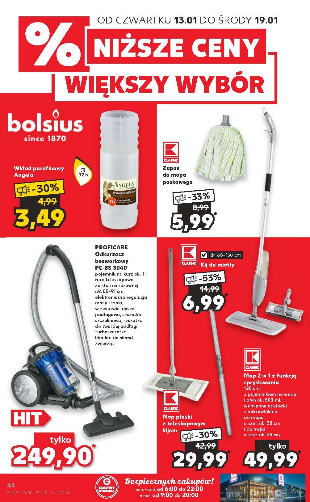 Gazetka promocyjna Kaufland do 19/01/2022 str.44