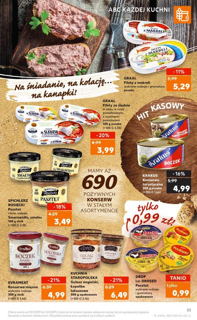 Gazetka promocyjna Kaufland do 16/10/2019 str.25