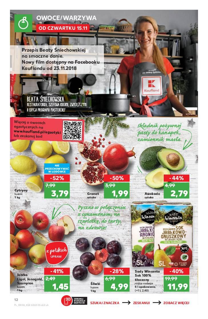 Gazetka promocyjna Kaufland do 21/11/2018 str.12