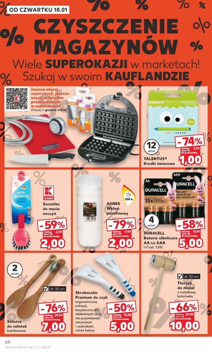 Gazetka promocyjna Kaufland do 24/01/2024 str.64