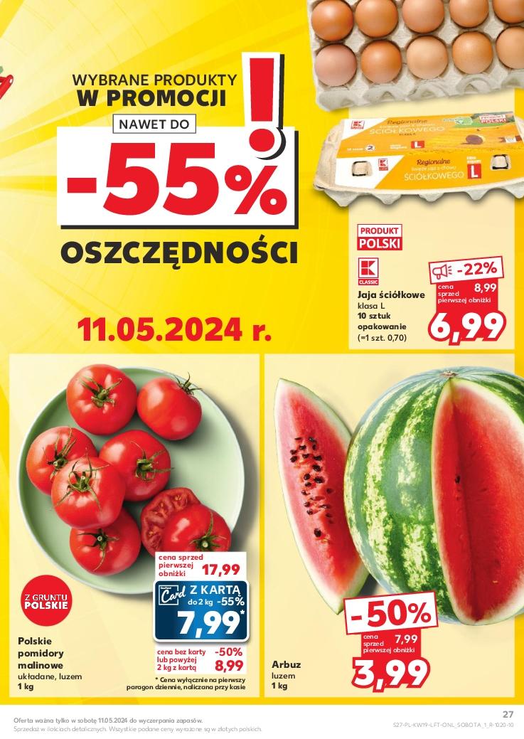 Gazetka promocyjna Kaufland do 15/05/2024 str.27