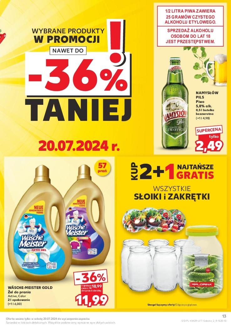 Gazetka promocyjna Kaufland do 24/07/2024 str.13