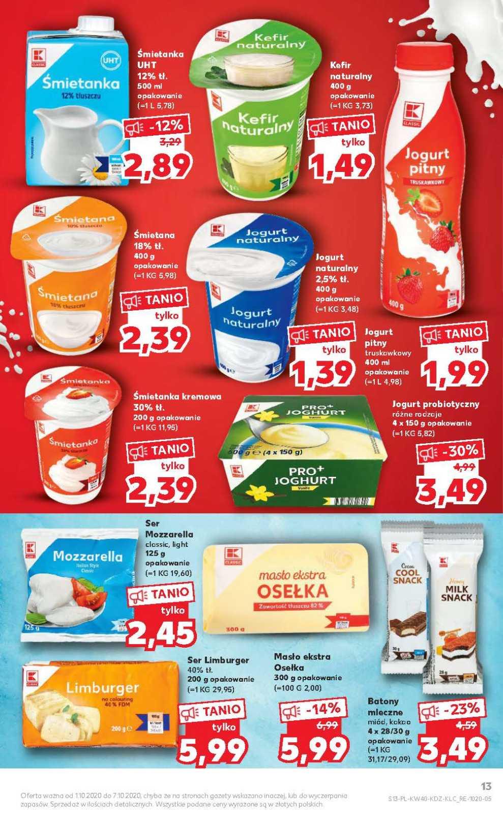 Gazetka promocyjna Kaufland do 07/10/2020 str.13