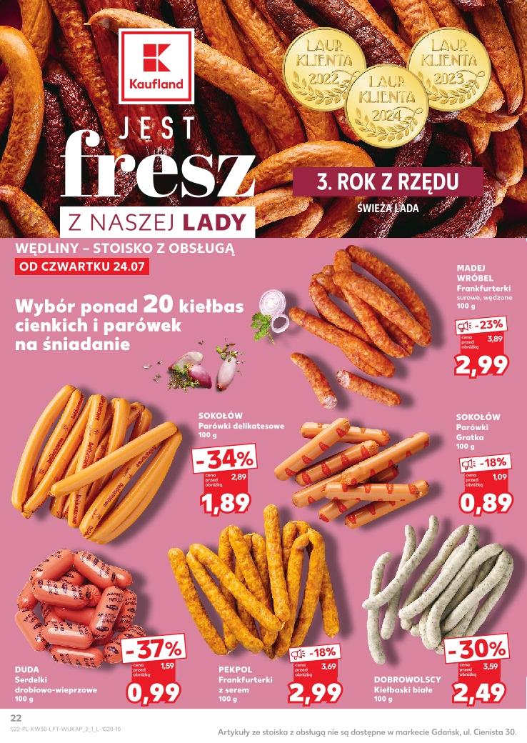 Gazetka promocyjna Kaufland do 30/07/2025 str.22