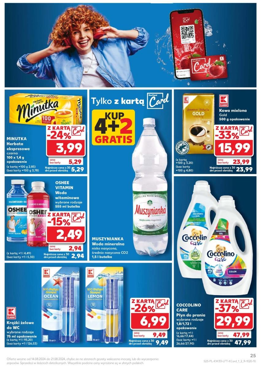 Gazetka promocyjna Kaufland do 21/08/2024 str.25